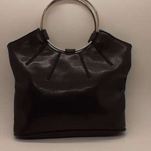 Small black handbag